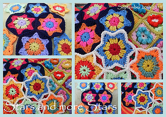 Christmas Flower Stars 2011