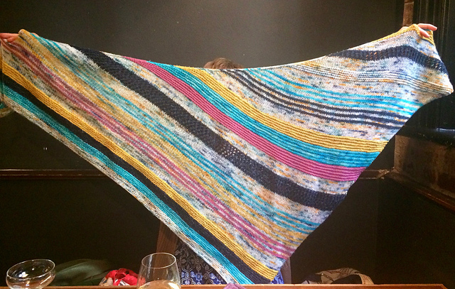 Basham beach shawl