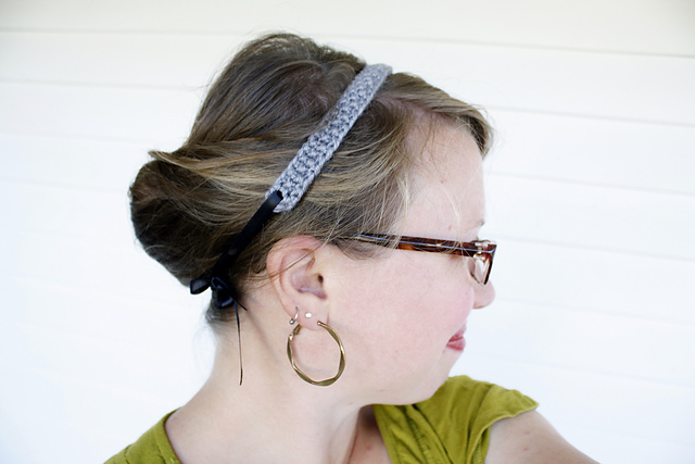 Seed Stitch Headband