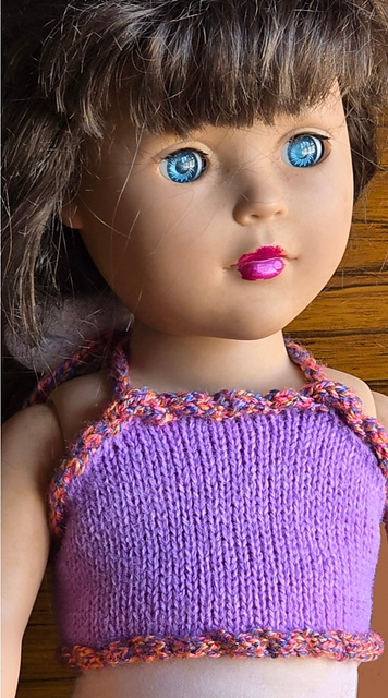 American Girl Doll Halter Top