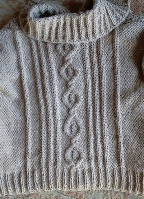 Inside Out Aran Jacket