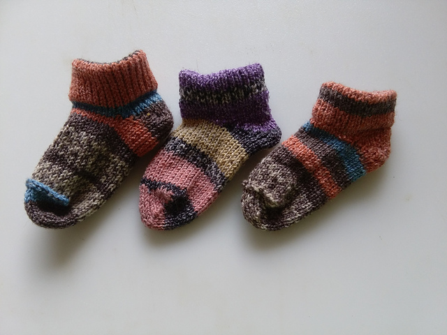 Mini Me Loomed Baby Socks