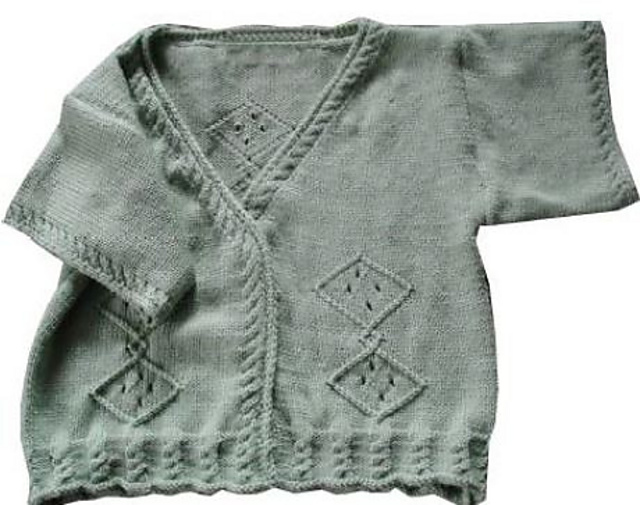 Cables and Lace Spring Cardi