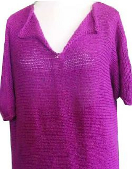 Sideways Lounging Tunic