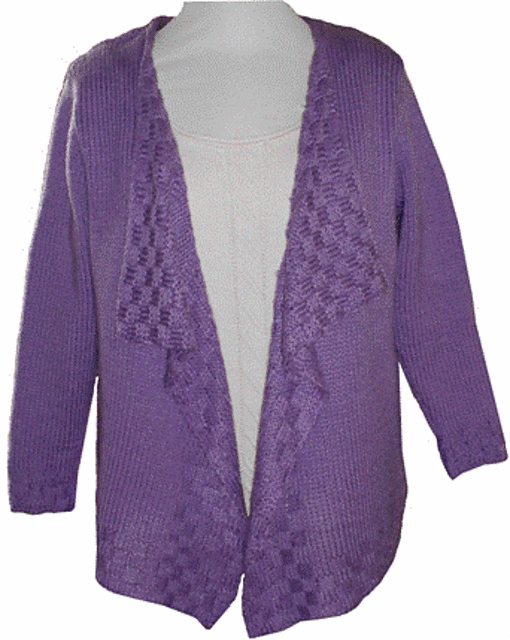 Bulky Waterfall Cardigan