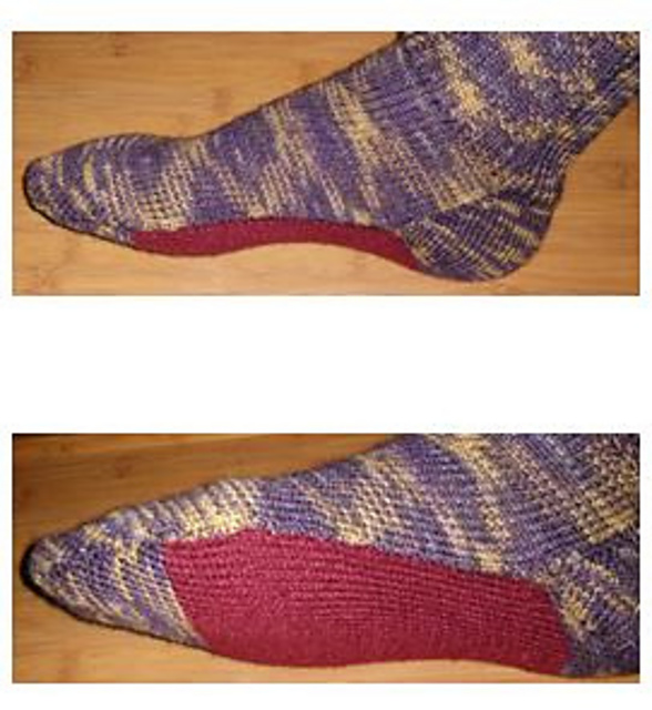 Heavenly Heels Standard Gauge Socks for Men