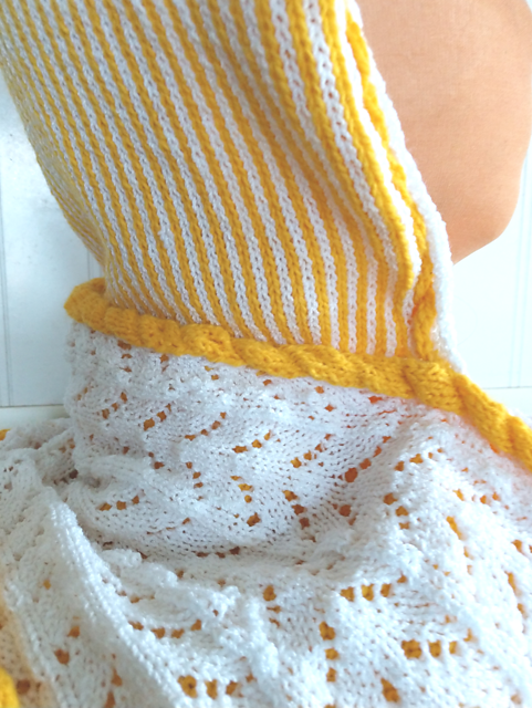Lined Lace Scoodie