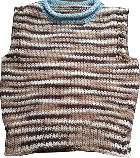 Top Down Vest for Tots