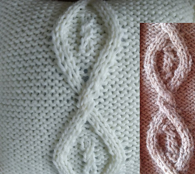 Cabled Pillow