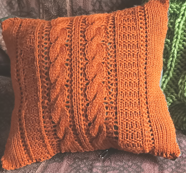 Rope and Ladder Cable Pillow #3