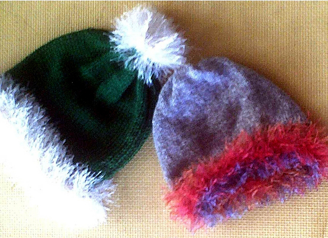 Fur Trimmed Hat