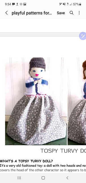 Topsy  Turvy Doll