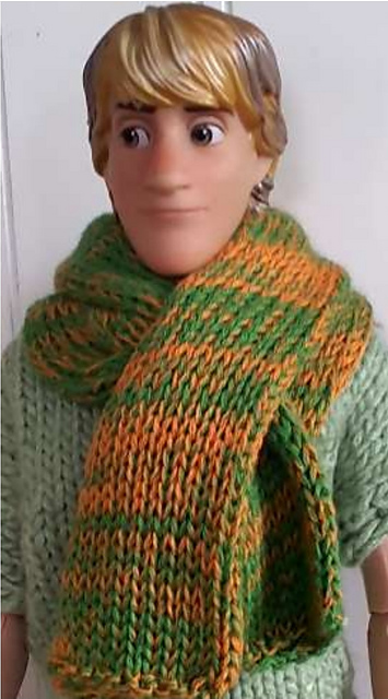 Keyhole scarves for Dolls