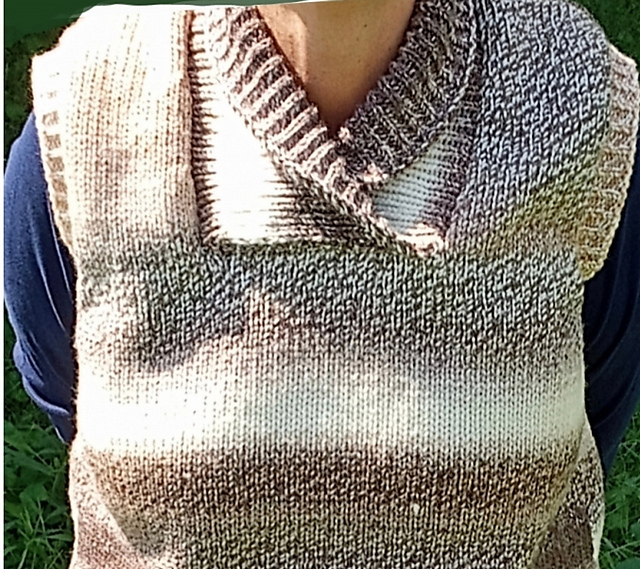 Bulky Shawl Collar Vest