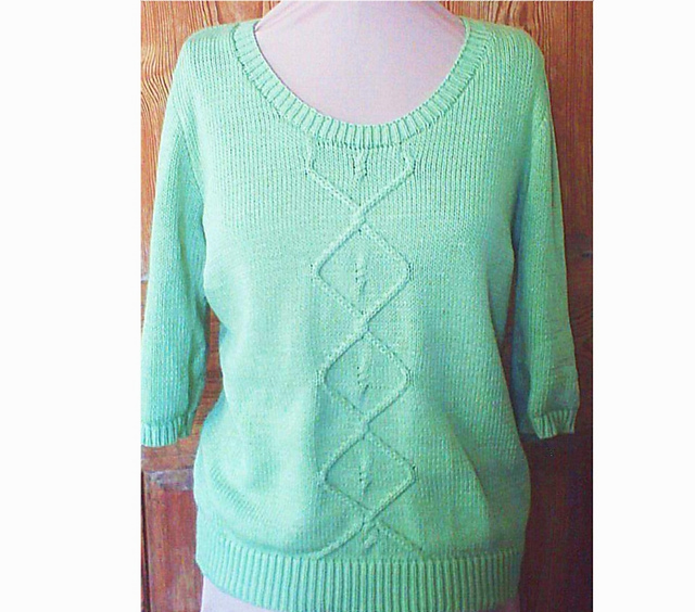 Wanderlust Cable Blouse