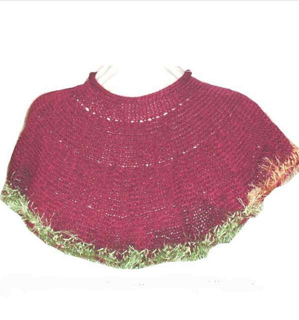 Fur Trimmed Capelet