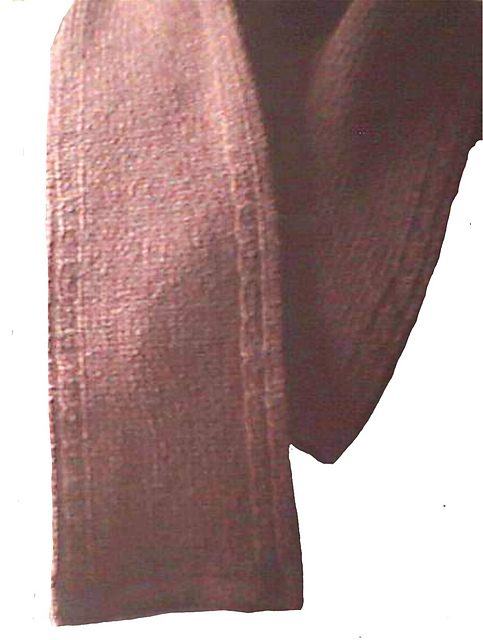 Flip over Cabled Scarf or Blanket