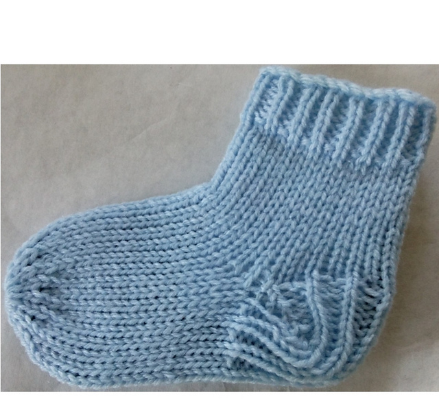 Ribbed Real Heel Socks
