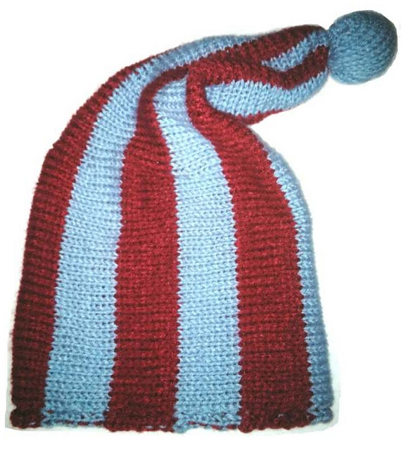 Sideways Striped Hat