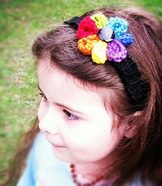 Rainbow Gems Headband