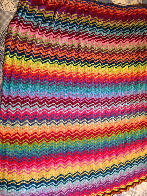 Ripple Afghan