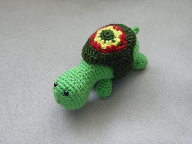 Torran the Amigurumi Turtle