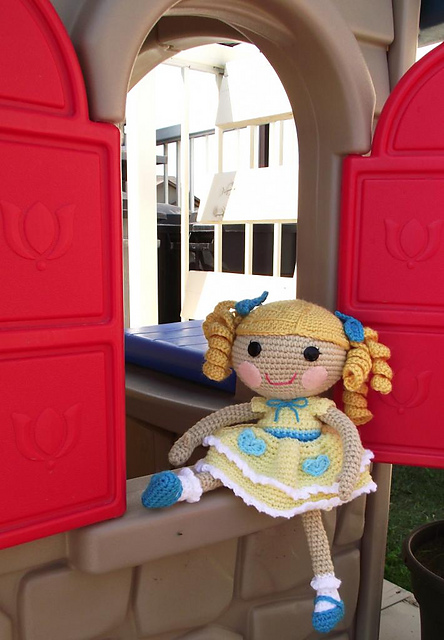 Crocheted Doll Dress