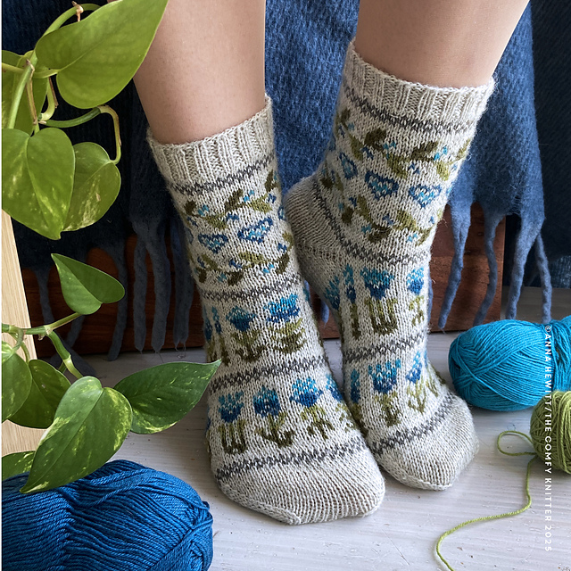 Midsummer Flowers Socks
