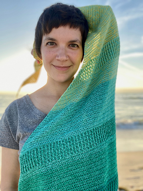 Sunset Beach Shawl