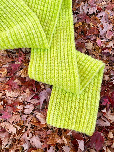 Ravelry: Cloud Ridge Scarf pattern by Tanya Johnson | The Cozy Knot