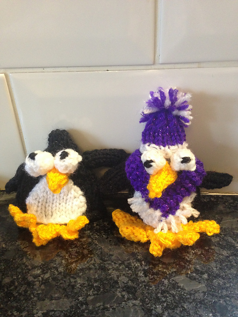 Mini Pointy Penguins for Innocent Big Knit