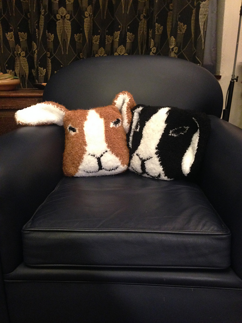 Cuddly Bunny Cushions