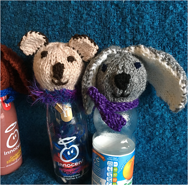 Innocent Big Knit Bunnies and Bears