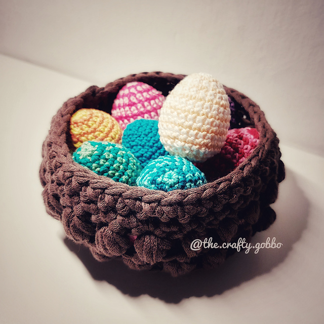 Striped Easter Egg
