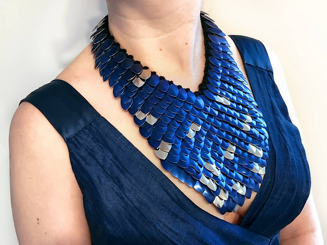 Scale Mail Neck Piece