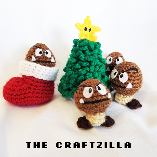 Goomba and Christmas Boot