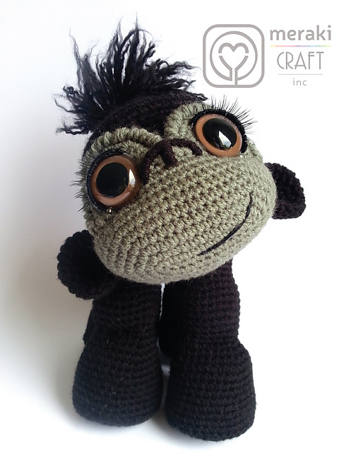 Yuna the Gorilla - Amigurumi