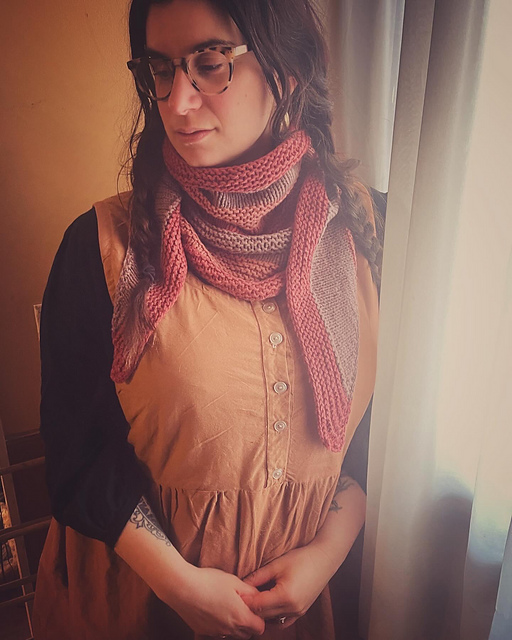 By the Fireplace Shawl