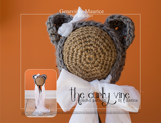 Baby Bear Bonnet