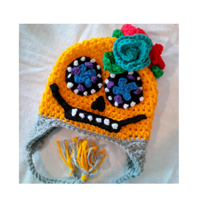 Sugar Skull Hat