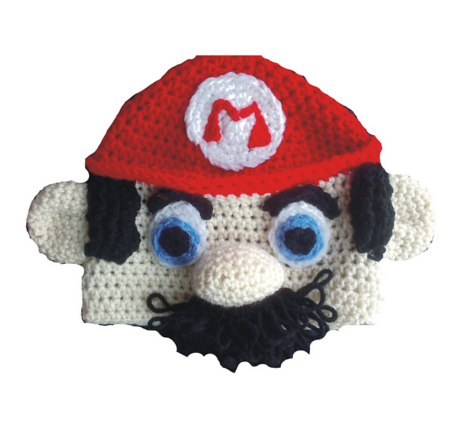 Ravelry Super Mario Hat pattern by Andrea Campbell