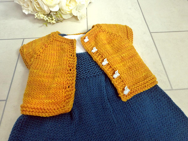 Sweetpea Cardigan (Aran Version)