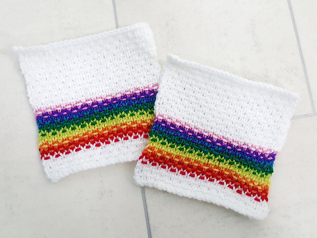 Rainbow Bonding Square
