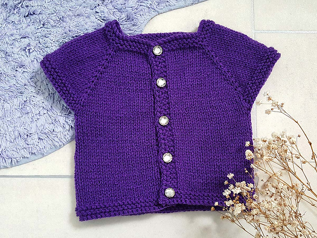 Sweetpea Cardigan (DK Version)