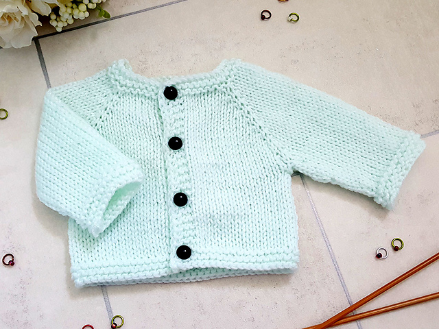 Preemie Estelle's Cardigan
