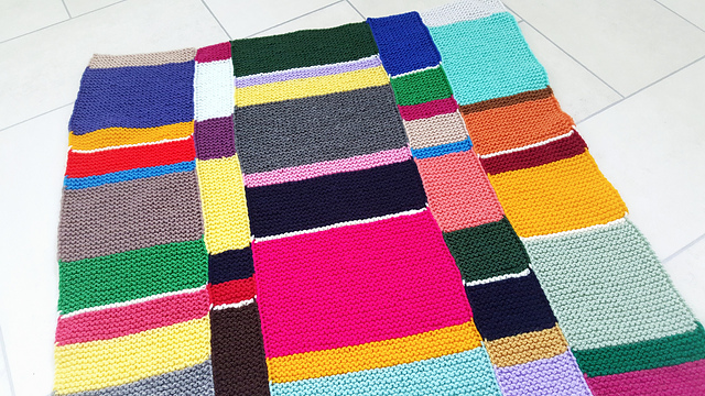 Leftover Baby Blanket