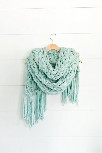 Cable Scarf