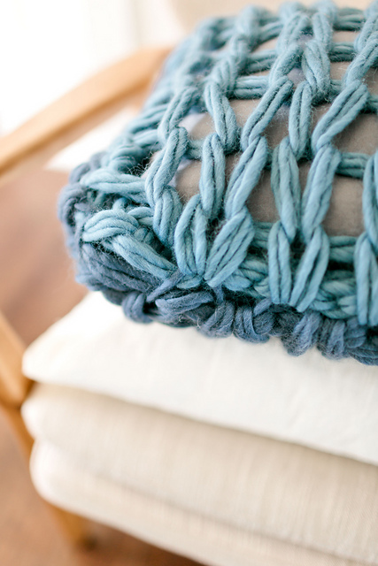 Two-Toned Pillow Cover