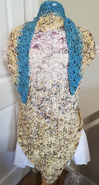 Highland Mist Fade Shawl
