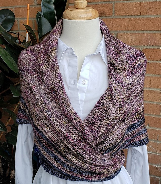 The Ridgeline Shawl